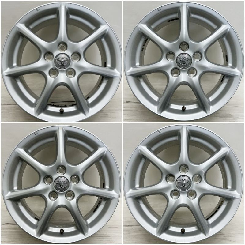中古 17インチ アルミ トヨタ エスティマ 純正 4本セット C-HR 中古 17インチ アルミ トヨタ エスティマ 純正 4本セット C-HR