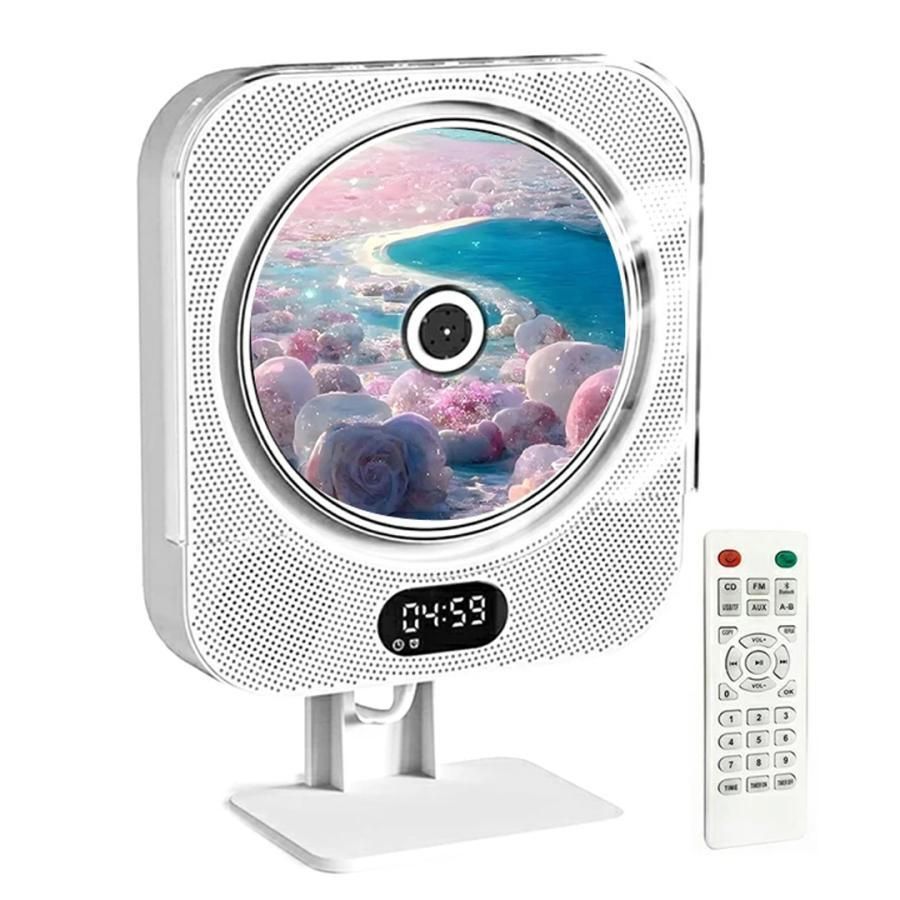CDプレイヤー 新品 Bluetooth CDラジカセ 卓上置き式 リモコン付き Amazon.co.jp: CDプレーヤー 卓上置き式 1台多役 CDラジカセ