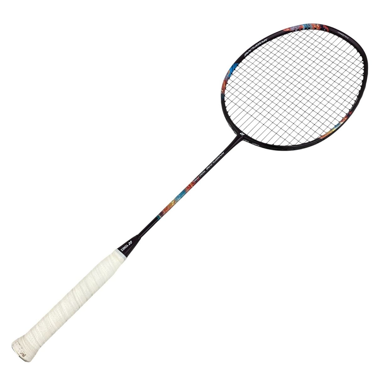 美品 ナノフレア700 NANOFLARE バドミントンラケット 青 5ug5