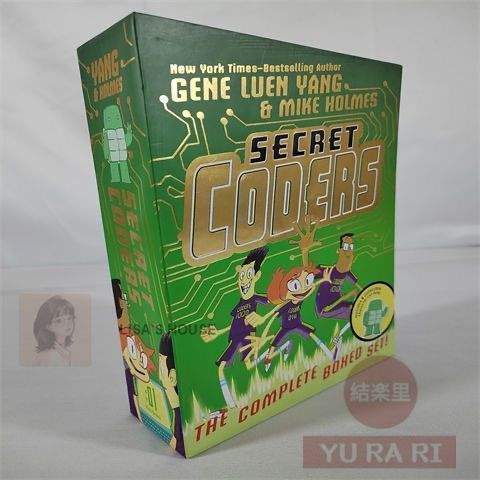 【新品未使用】Secret Coders 6册 英語　洋書　子供絵本#602