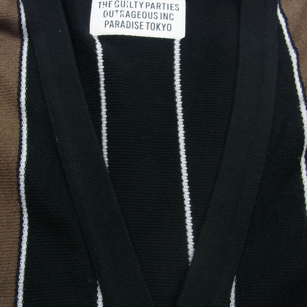 WACKO MARIA ワコマリア 23SS 23SS-WMK-KN12 STRIPED KNIT JACQUARD