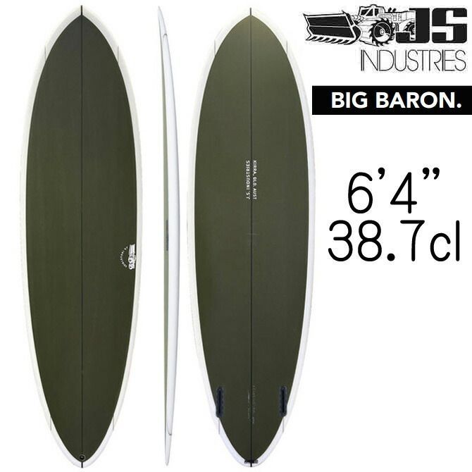 JS INDUSTRIES ジェイエスインダストリー BIG BARON 6'4 ビッグバロン