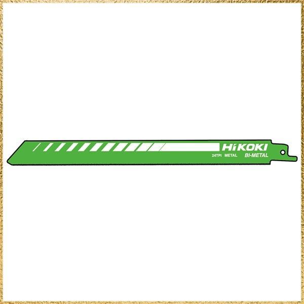 新品送料無料全長228mm_24山 HiKOKI(ハイコーキ) セーバソーブレード レシプロソーブレード No.108 全長 228mm 24山 5枚入 ストレートタイプ 0031-8618