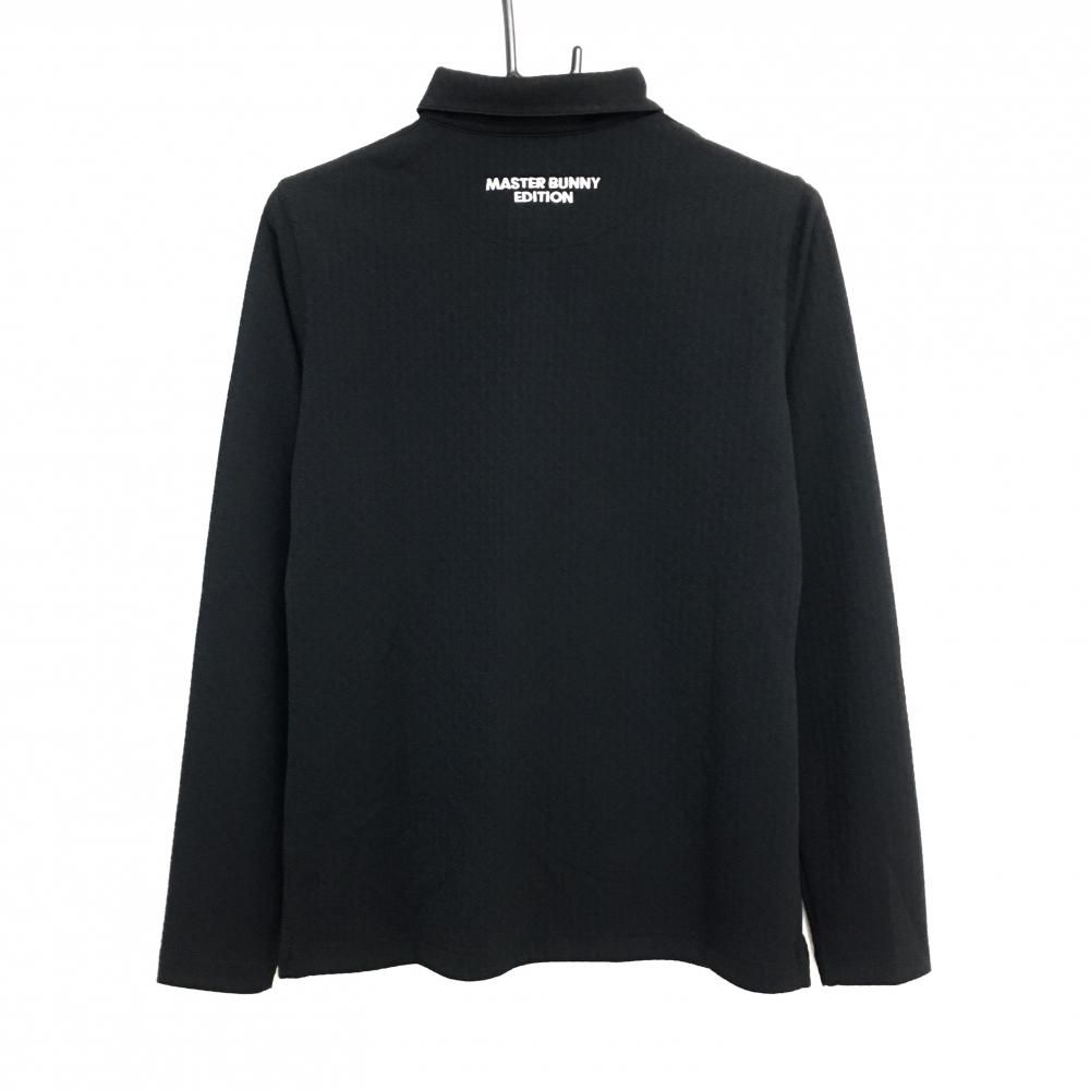 SALE価格【新品】パーリーゲイツ 長袖ポロシャツ 黒×白 織生地 ロゴ刺しゅう レディース 2(L) ゴルフウェア 2023年モデル PEARLY GATES