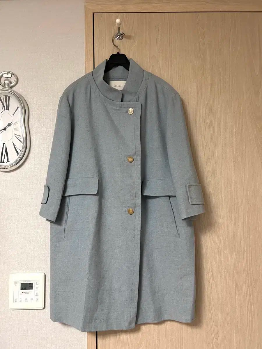 LEBEIGE リネン コート ジャケット ロング丈
