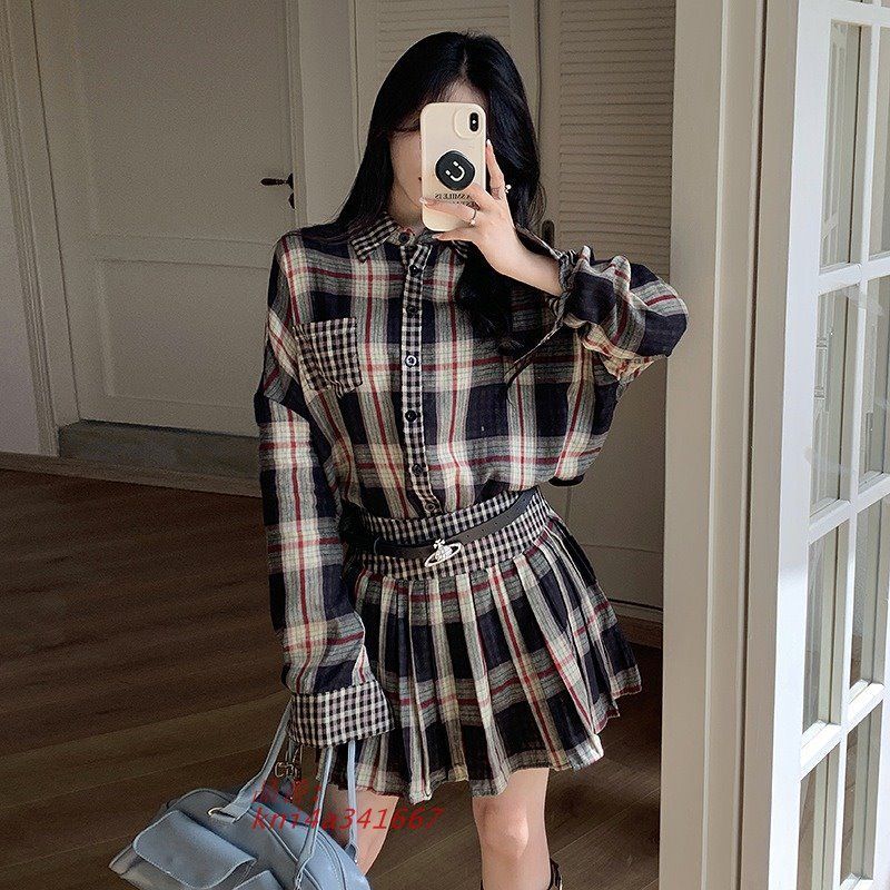 セットアップ韓国ファッションレディース kni4a341667