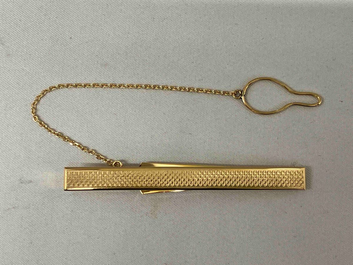 K18 タイピン パール 真珠 ルビー 総重量約3.8g タイタック パール