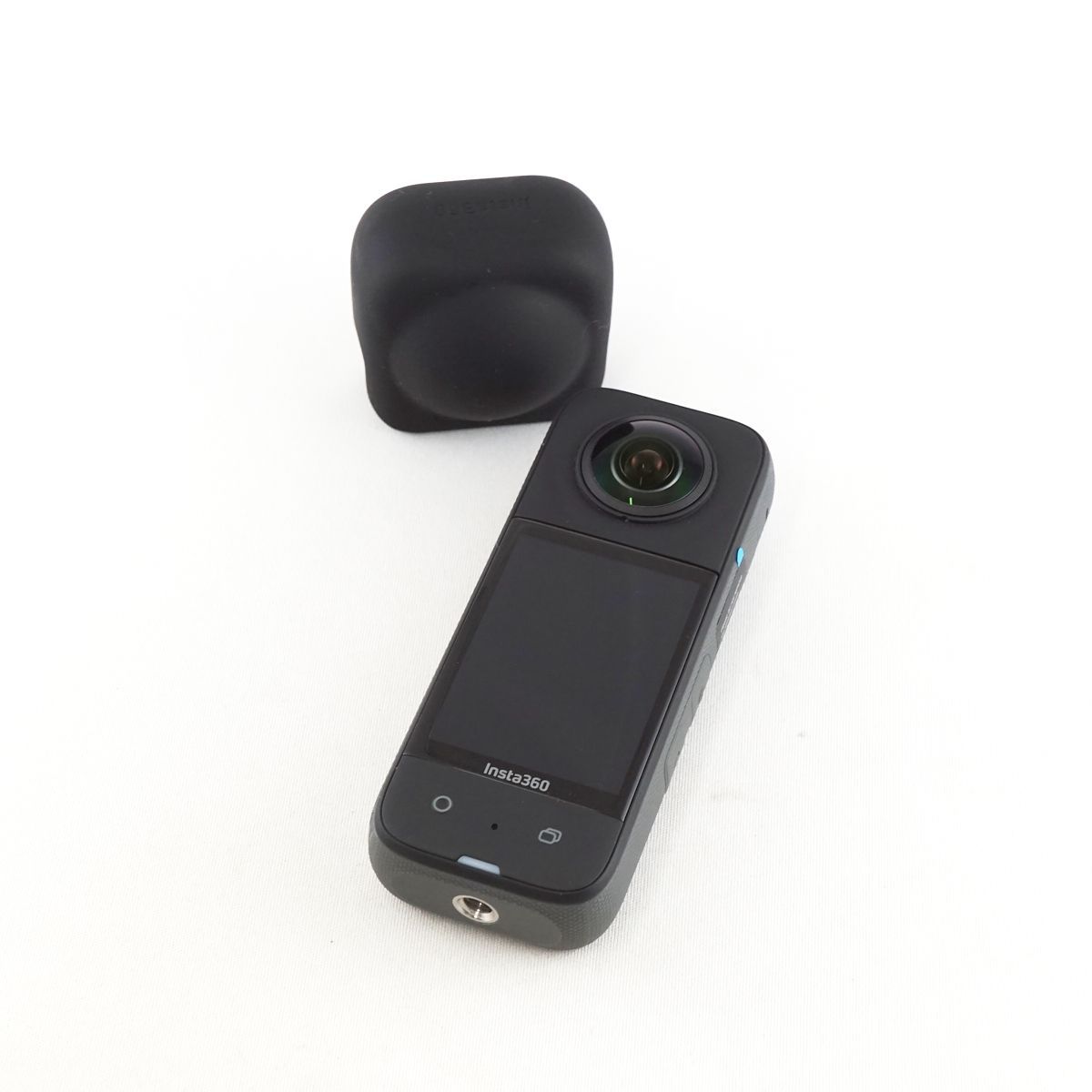 Insta360 X3 360度アクションカメラ USED美品 本体+バッテリー+レンズキャップ 4K 超広角 動画 静止画 手振れ補正 防水 完動品 CP6333