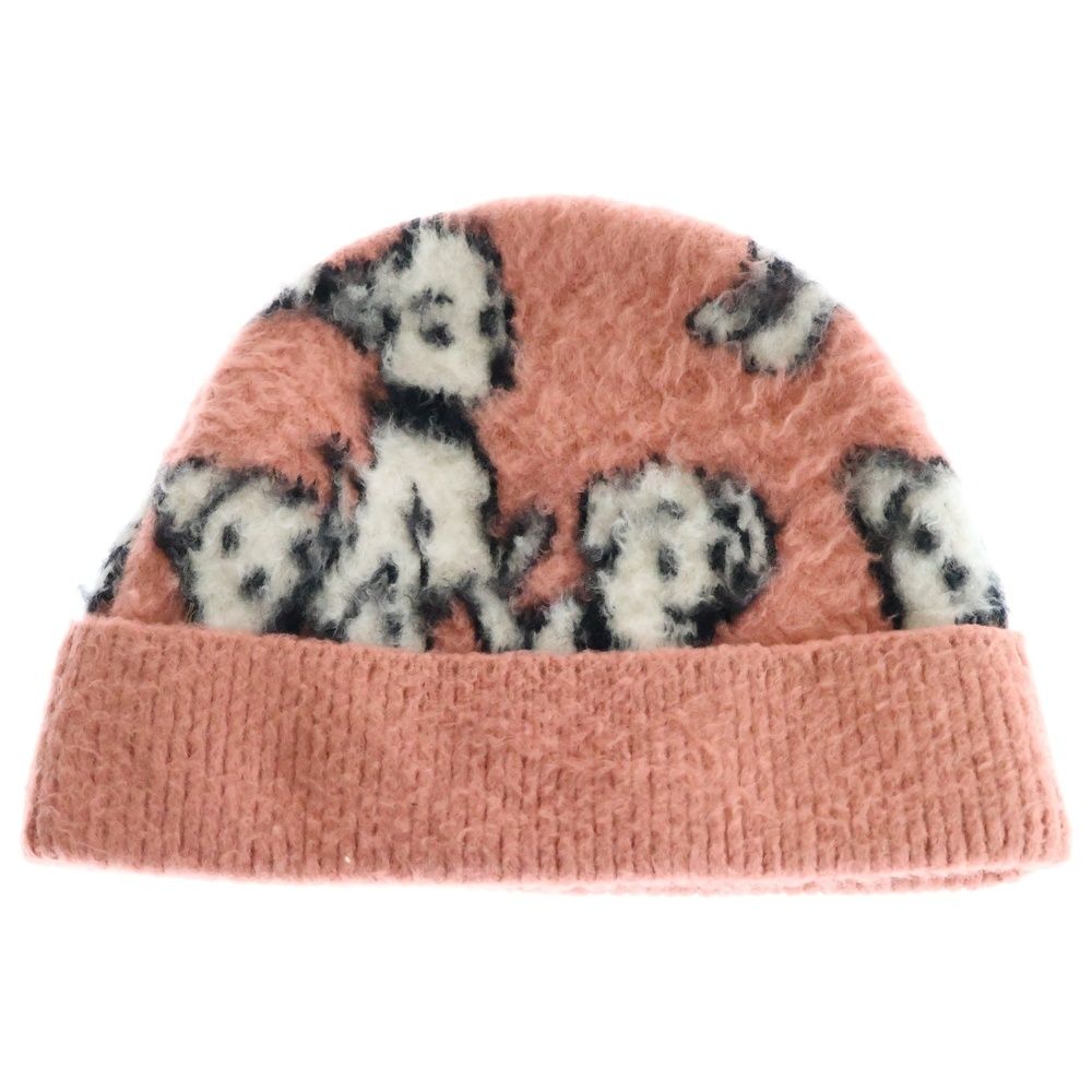 CELINE ニット帽 セリーヌ わんちゃん エイミードリアン コラボ 犬柄 CELINE ニット帽 セリーヌ わんちゃん エイミードリアン コラボ