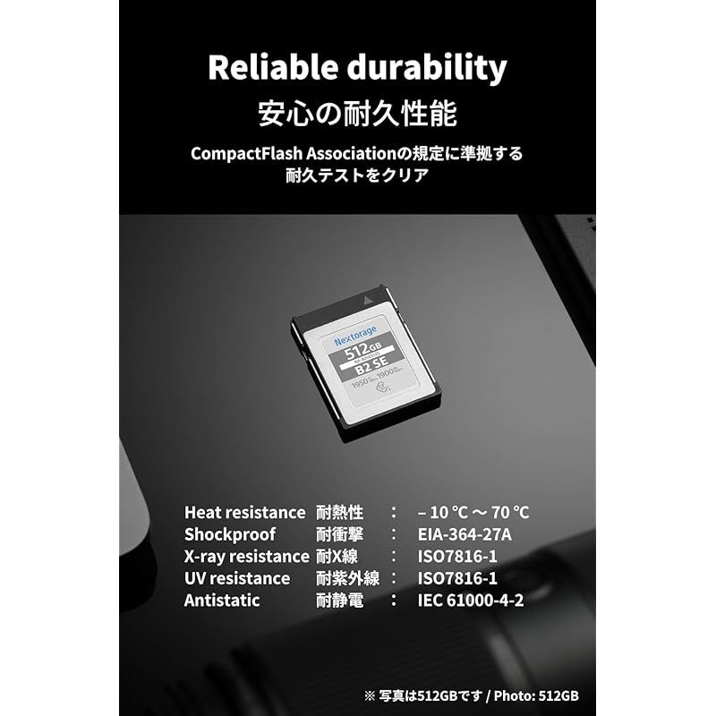 最大読出し速度1950MB|s
