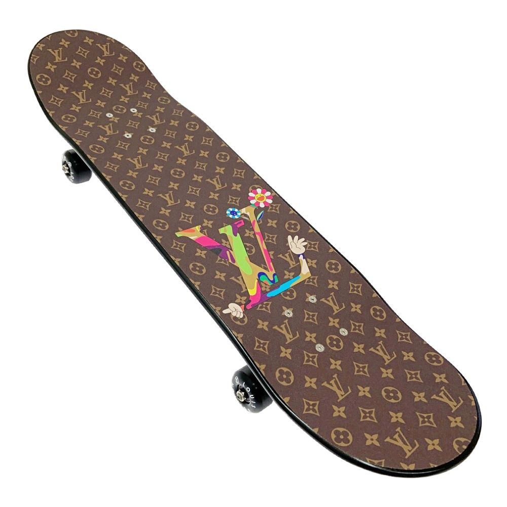 ルイ・ヴィトン スケートボード 村上隆モデル 特別な一品】Louis Vuitton×村上隆 スケートボード Superflat (Louis