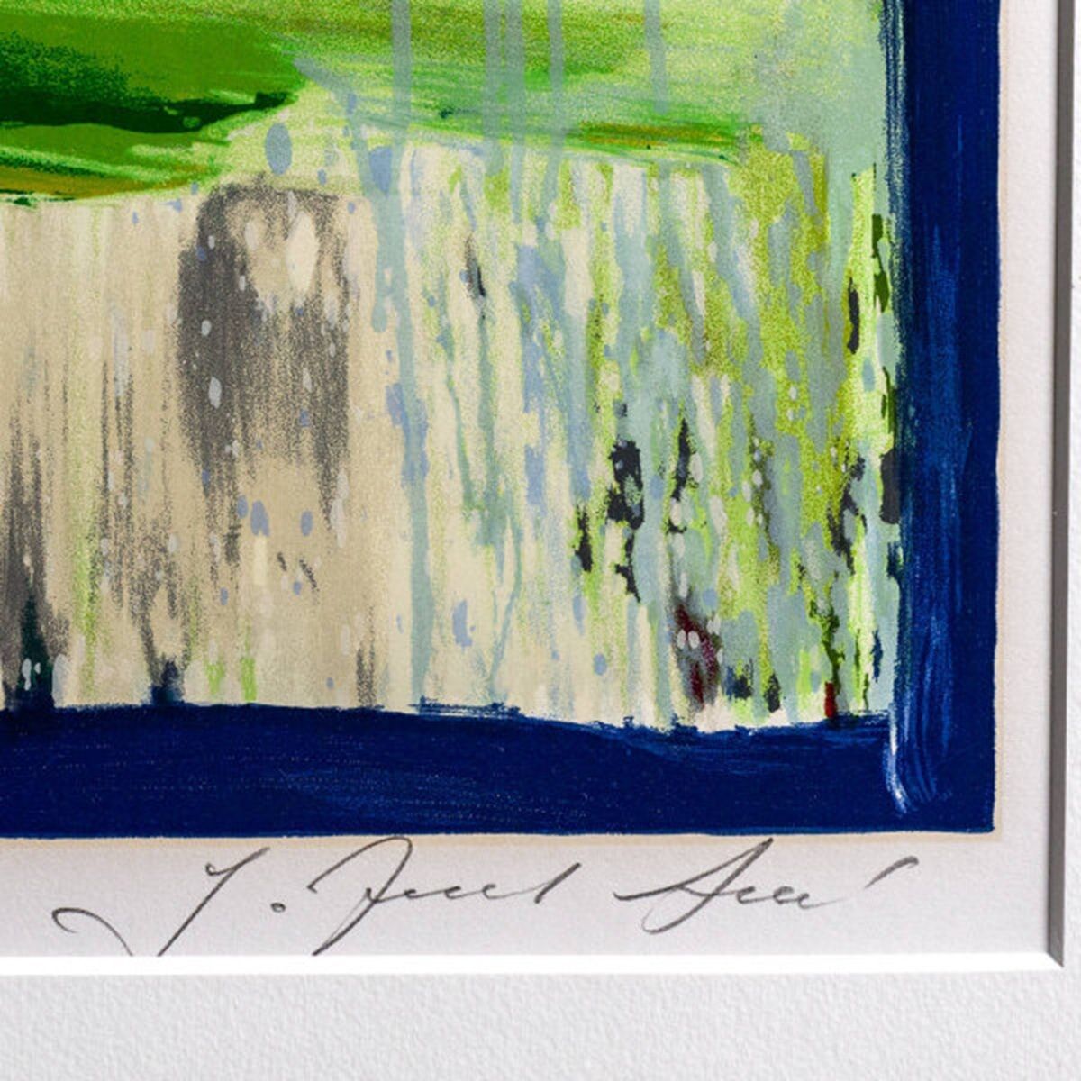 [シム・シメール] 9537 絵画 ジークレー APC29/50 花鳥図 在銘 シム・シメール] 9537 絵画 ジークレー APC29/50 花鳥図 在銘 シム