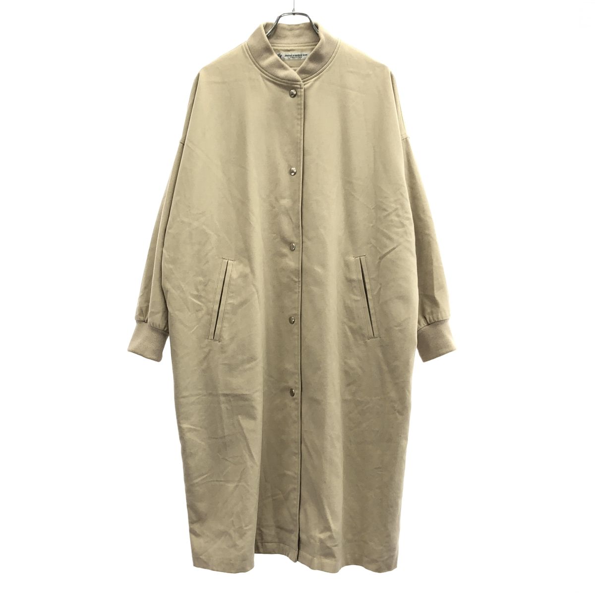 journal standard luxe ベージュジャケット フレンチリネンツイル 