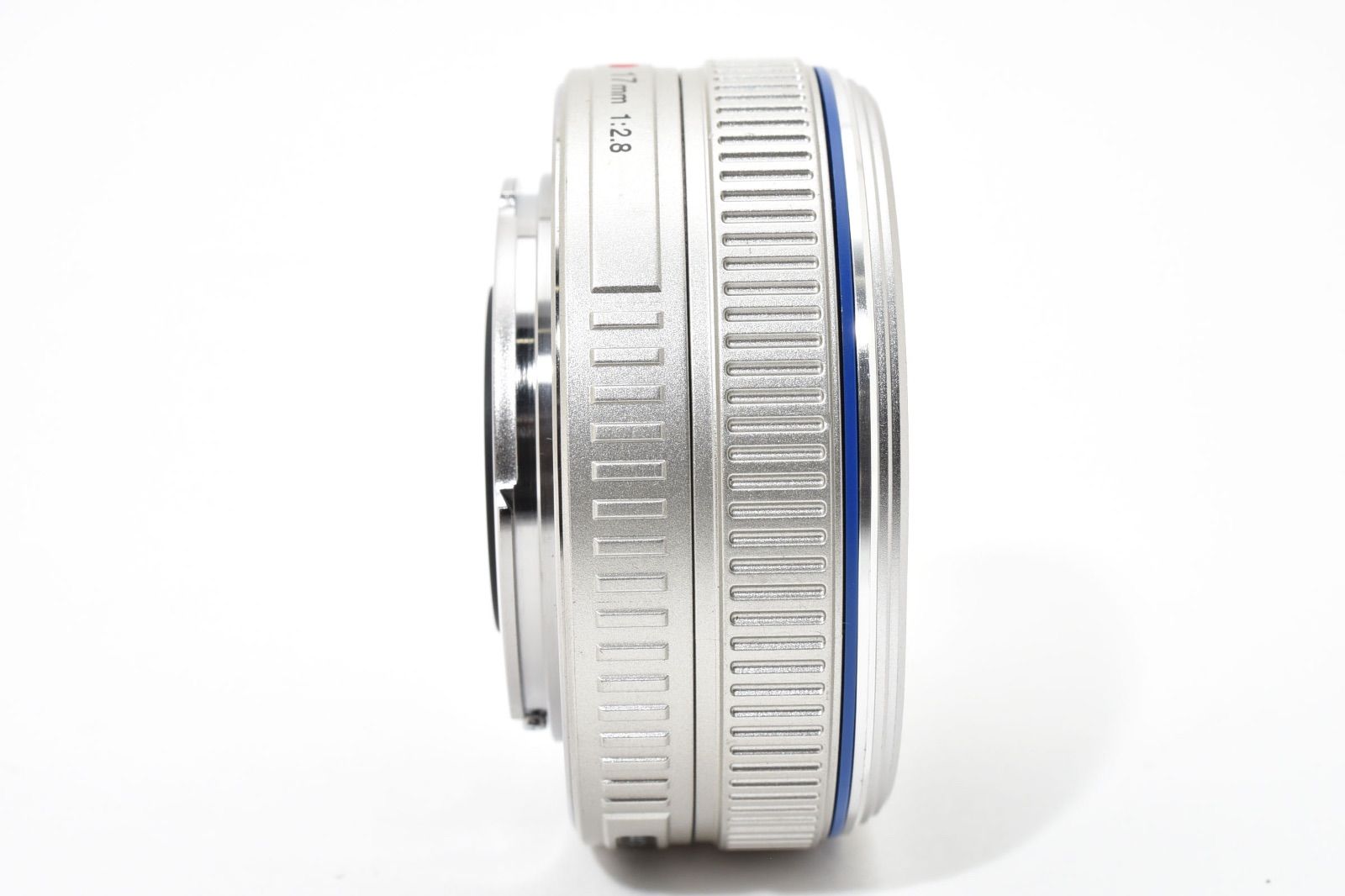  OLYMPUS オリンパス M.ZUIKO DIGITAL 17 mm F 2.8 パンケーキレンズ 単焦点レンズ シルバー ＃3289 レンズ(単焦点) カメラ