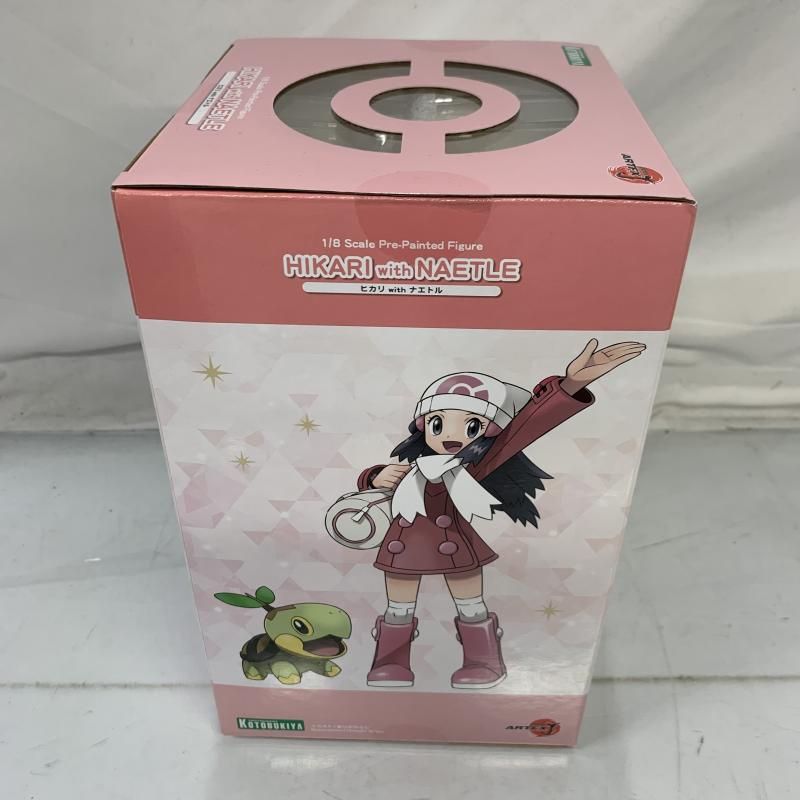 KOTOBUKIYA - 【中古】コトブキヤ ARTFX J ヒカリ with ナエトル 1/8 開封品 ポケットモンスター プラチナ[97][240097221316] 51fqbtwciEL._AC_UL210_SR210,
