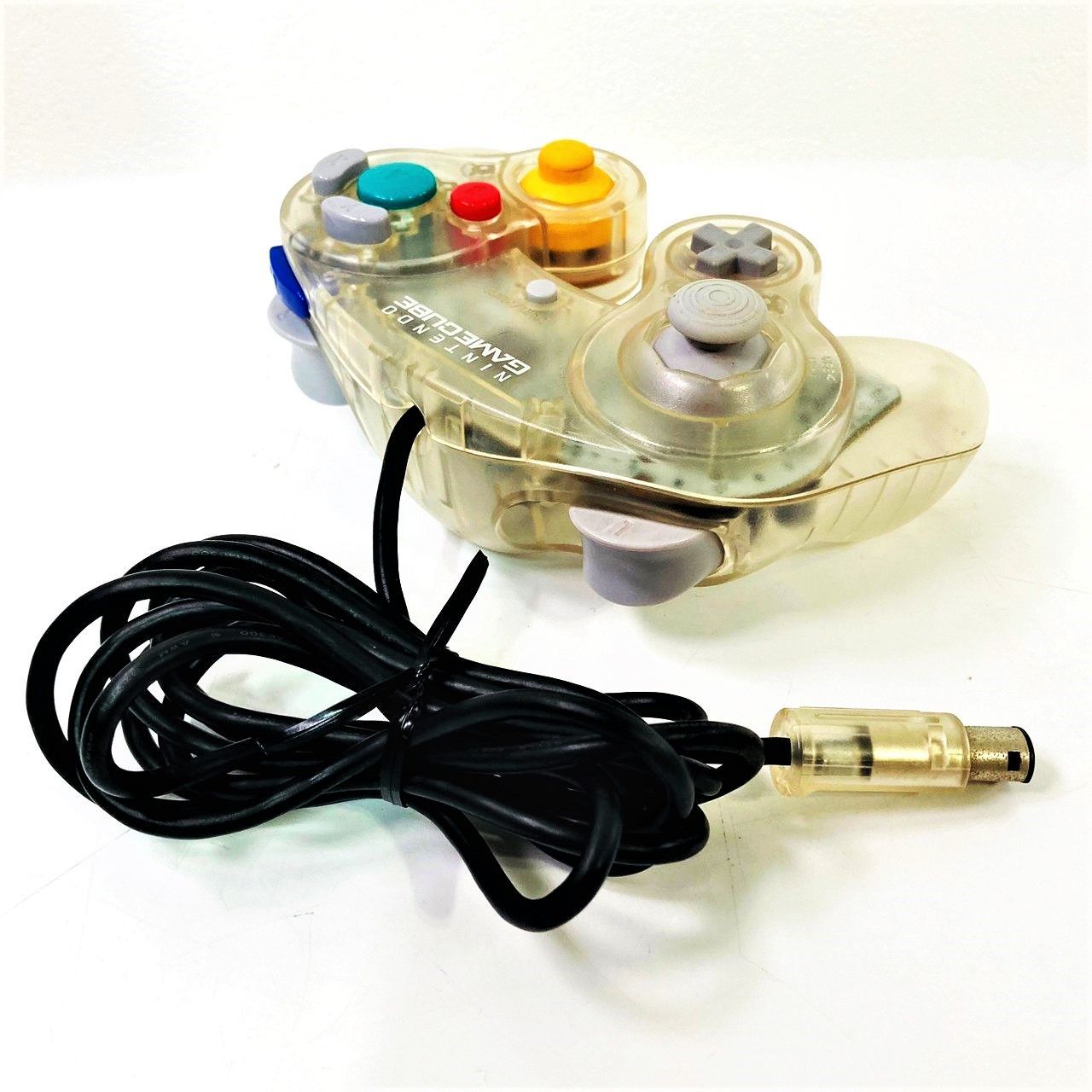 ゲームキューブ コントローラー スケルトン クリア 透明 後期型