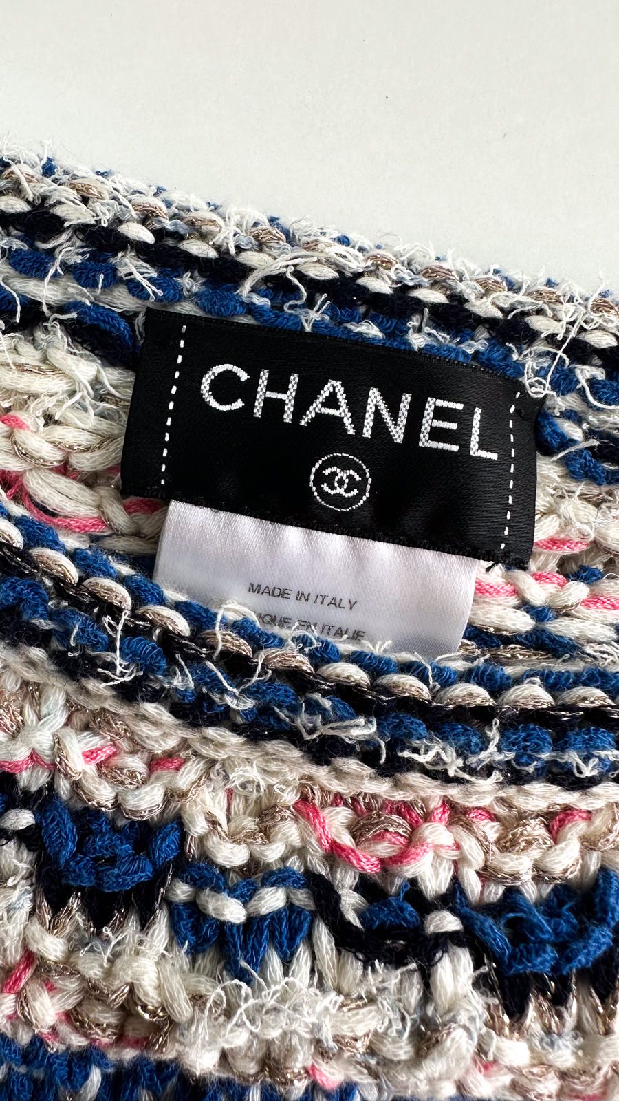 シャネル ワンピース CHANEL 53万 極上の着心地 ノースリーブ 美人見え  