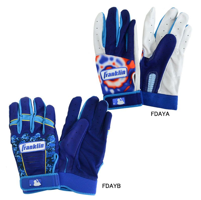 フランクリン FRANKLIN バッティンググローブ 両手用 PRO FATHER S DAY バッティング テブクロ バッテ 手袋 父の日 23SS FDAY2025 Bサックス×ブルー