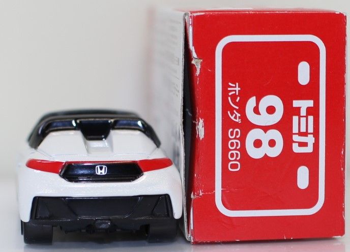 タカラトミー No．98 ホンダ S660トミカ Amazon | トミカ No.98 ホンダ S660 (箱) | ミニカー・ダイ
