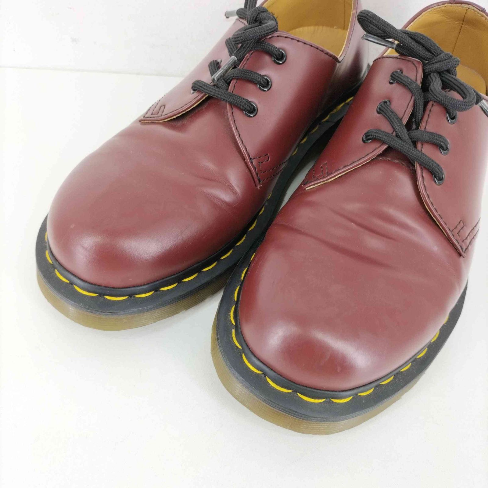 ドクターマーチン Dr.Martens 3ホール レザー 赤 ボルドー バー