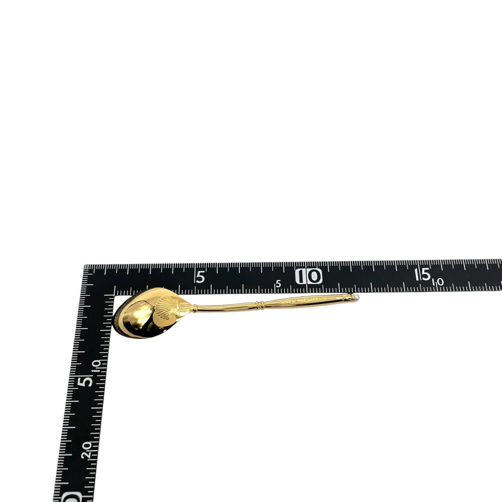 ミキモト MIKIMOTO ゴールド 金 スプーン 5本セット パール モチーフ カトラリー ギフト M4 SKLAD-KIRPICHA_RU