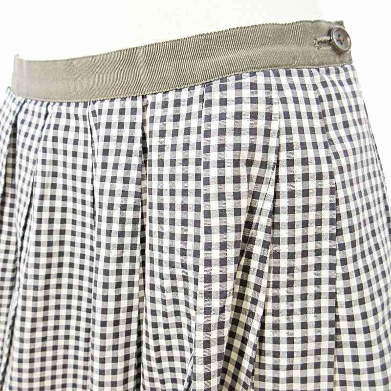マーガレットハウエル MARGARET HOWELL 美品 ギンガムチェック