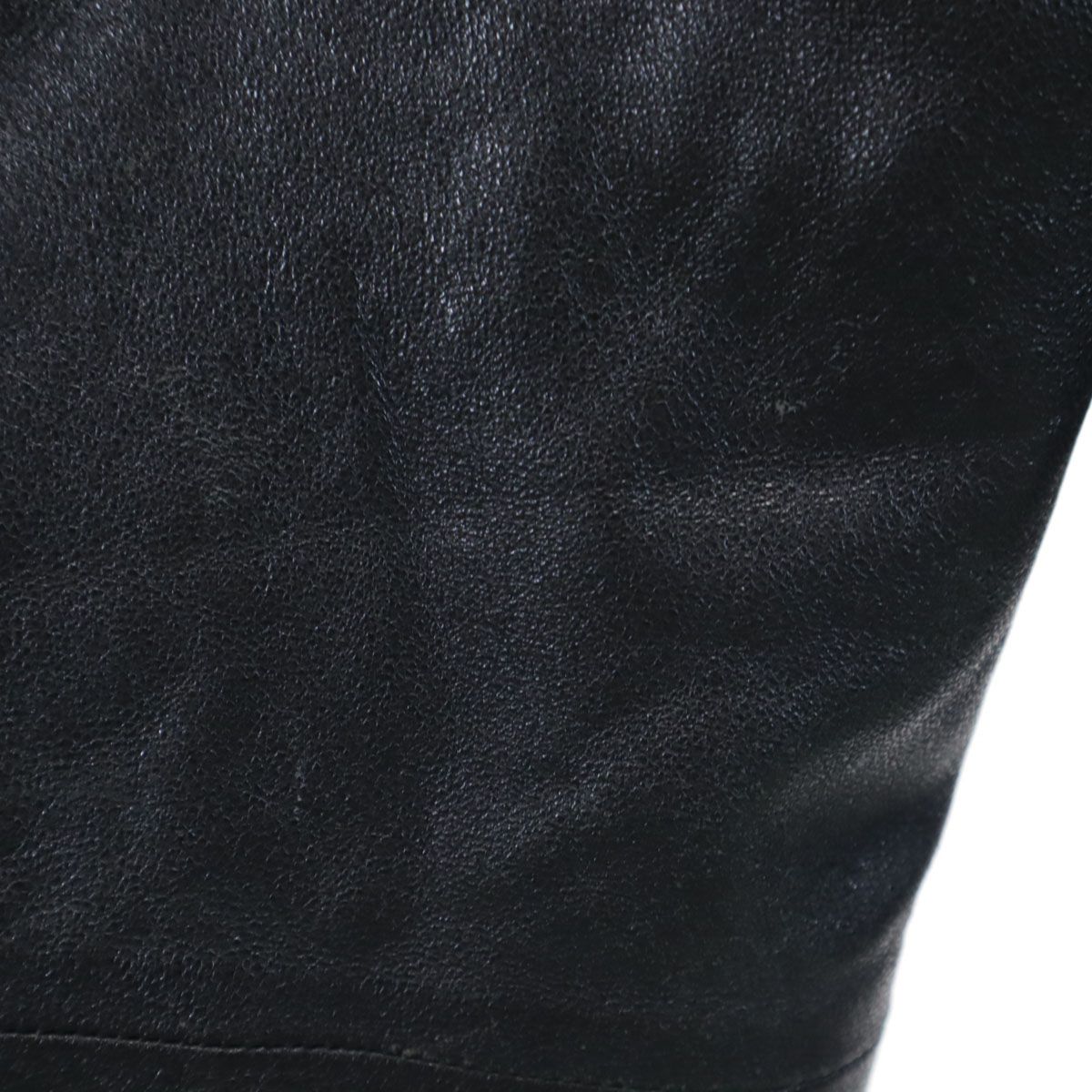 BEBE SPORT 80s 90s USA製 オールド 本革 レザーパンツ W30 ブラック