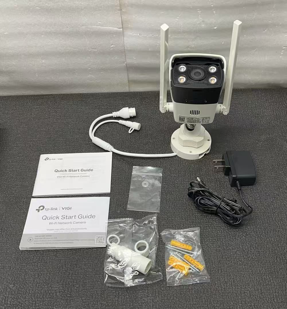 TP-Link VIGI C340-W 4MP屋外用フル バレット型ネットワークWi-Fiカメラ 4417322