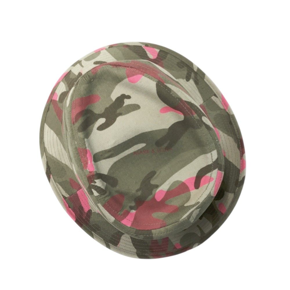 MARK&LONA マークアンドロナ ハット カモフラ柄 カーキ系 M(56～60cm