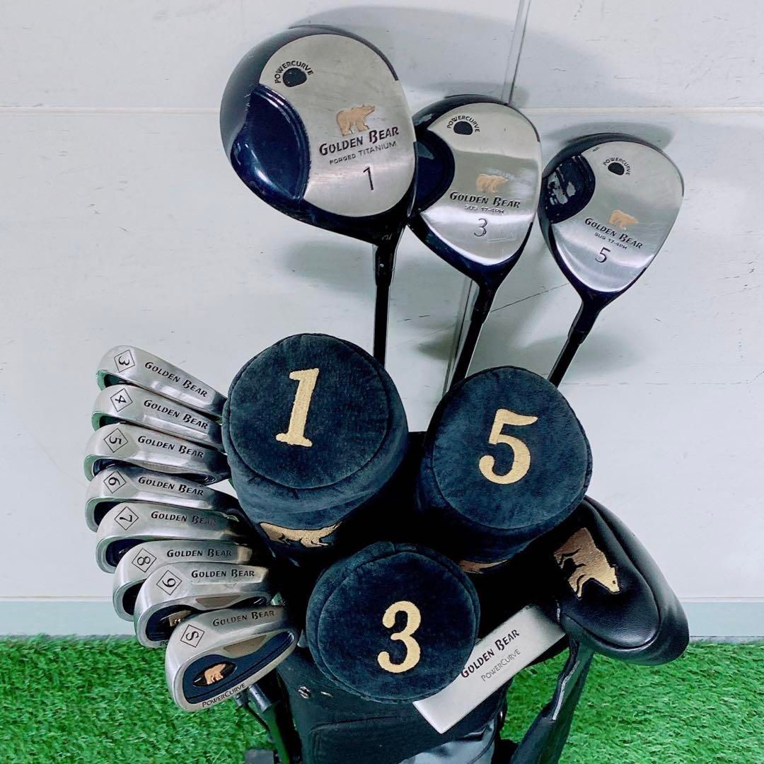 ゴルフクラブ　メンズセット　初心者　ゴールデンベア　やさしい　入門　N1527 ゴルフクラブ メンズセット 初心者 ゴールデンベア やさしい