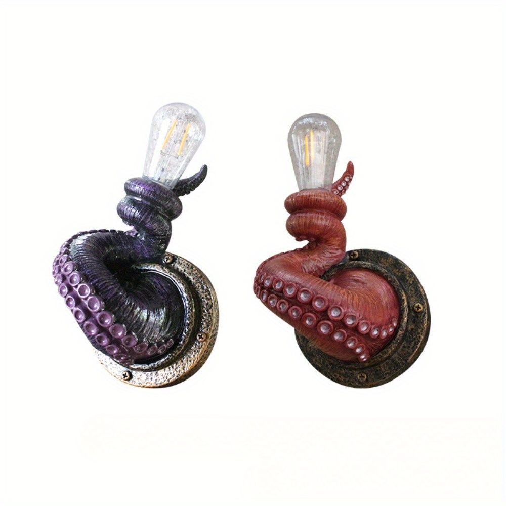 壁掛けライト ナイトライト ライト オクトパス 足 タコ おしゃれ テーブルライト 間接照明 テーブル ランプ アンティーク風 エスニック スタンドライト 壁ライト インテリア雑貨 リビングルーム 店舗インテリア スタンドランプ デスクランプ ベッドランプ TOUSALAFERME_COM