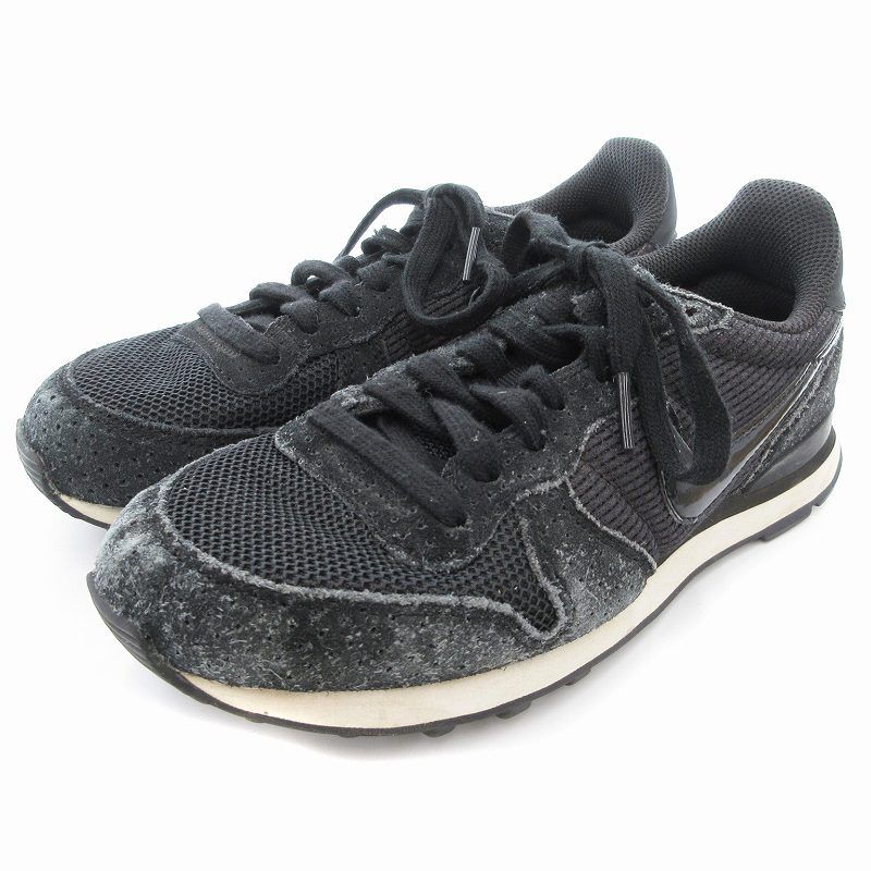 美品22.5㎝◎NIKE ナイキ INTERNATIONALIST スニーカー黒 NIKE - 美品22.5 NIKE ナイキ インターナショナリスト HA405の