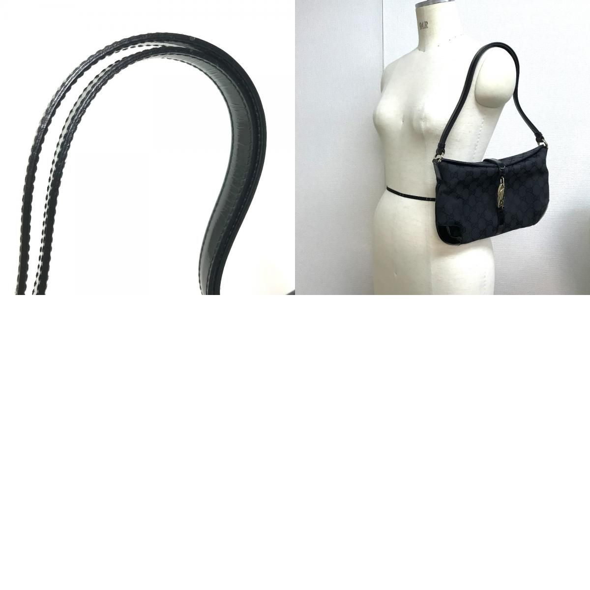 【美品】GUCCI グッチ　ハンドバッグ　ワンショルダーバッグ　GGキャンバス GUCCI グッチ ショルダーバッグ ワンショルダー 0014147 GGキャンバス