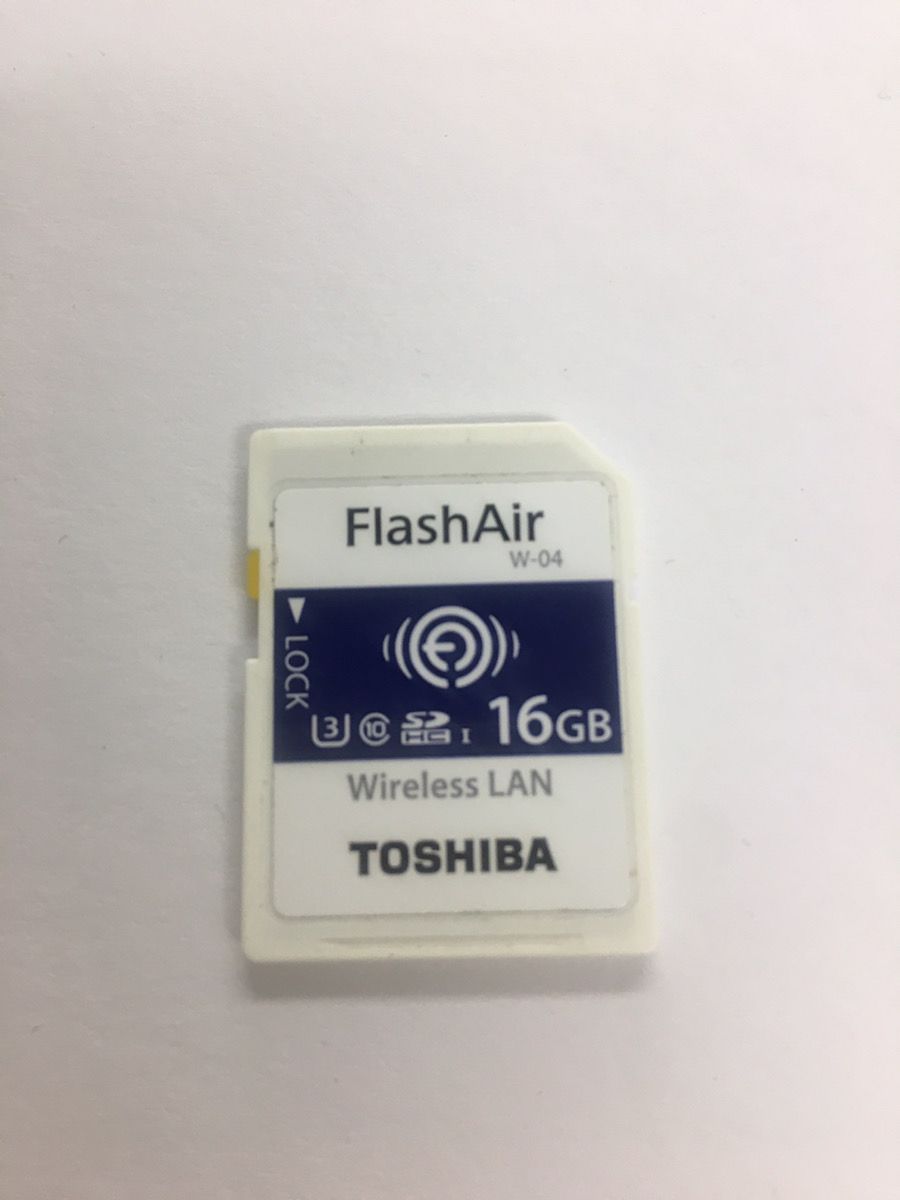 TOSHIBA 東芝 FlashAir W-04 SDカード 16GB - メルカリ