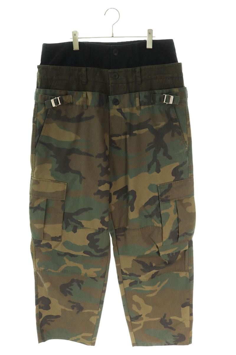 プロジェクト ジーアール 3 LAYERD CARGO PANTS レイヤードカモフラ