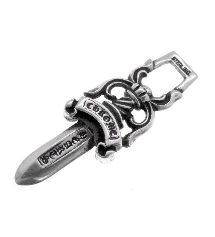 クロムハーツ CHROME HEARTS 10 DAGGER ダガー シルバー ペンダント ネックレス トップ 40294