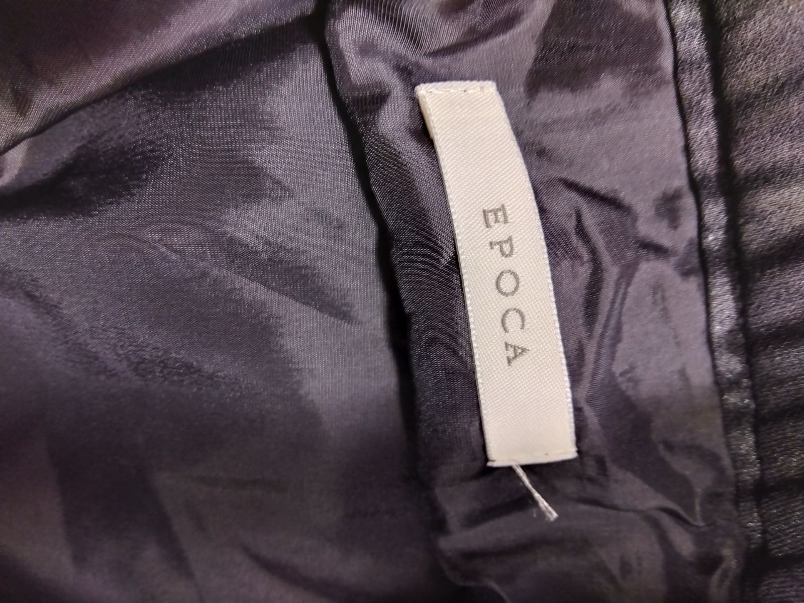 プリーツ ウエスト後ろゴム