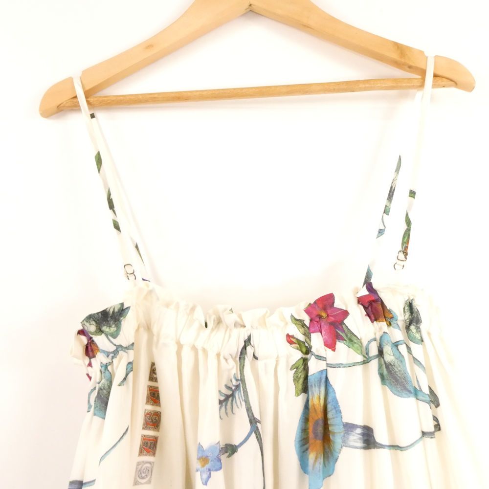 美品 CABaN キャバン 39-05-24-05001 シルク ボタニカルプリント