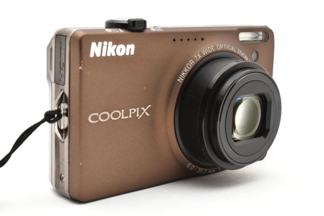 173 Nikon COOLPIX S6000 ブラウン 173 Nikon COOLPIX S6000 ブラウン おしゃれでエモいデジカメのおすすめ