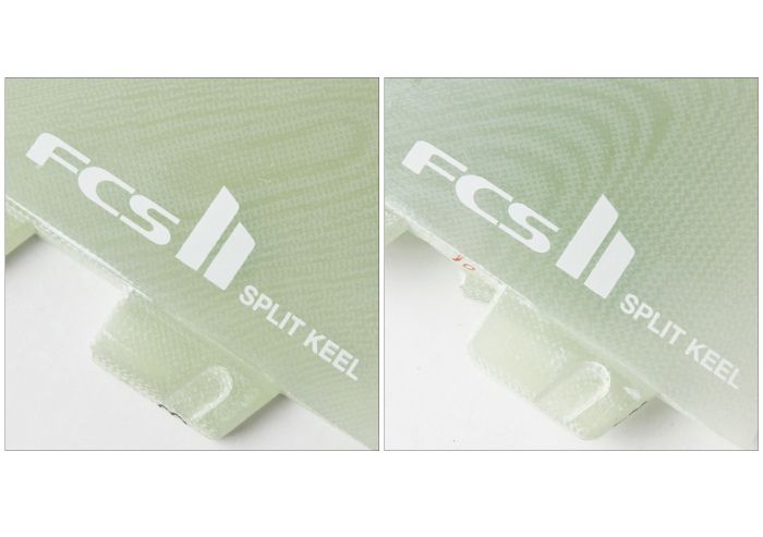 大人カジュアル ショートボード用フィン FCS2 FIN エフシーエス２フィン SPLIT KEEL PG スプリットキール パフォーマンスグラス ４フィン クアッドフィン クワッドフィン 品質保証！