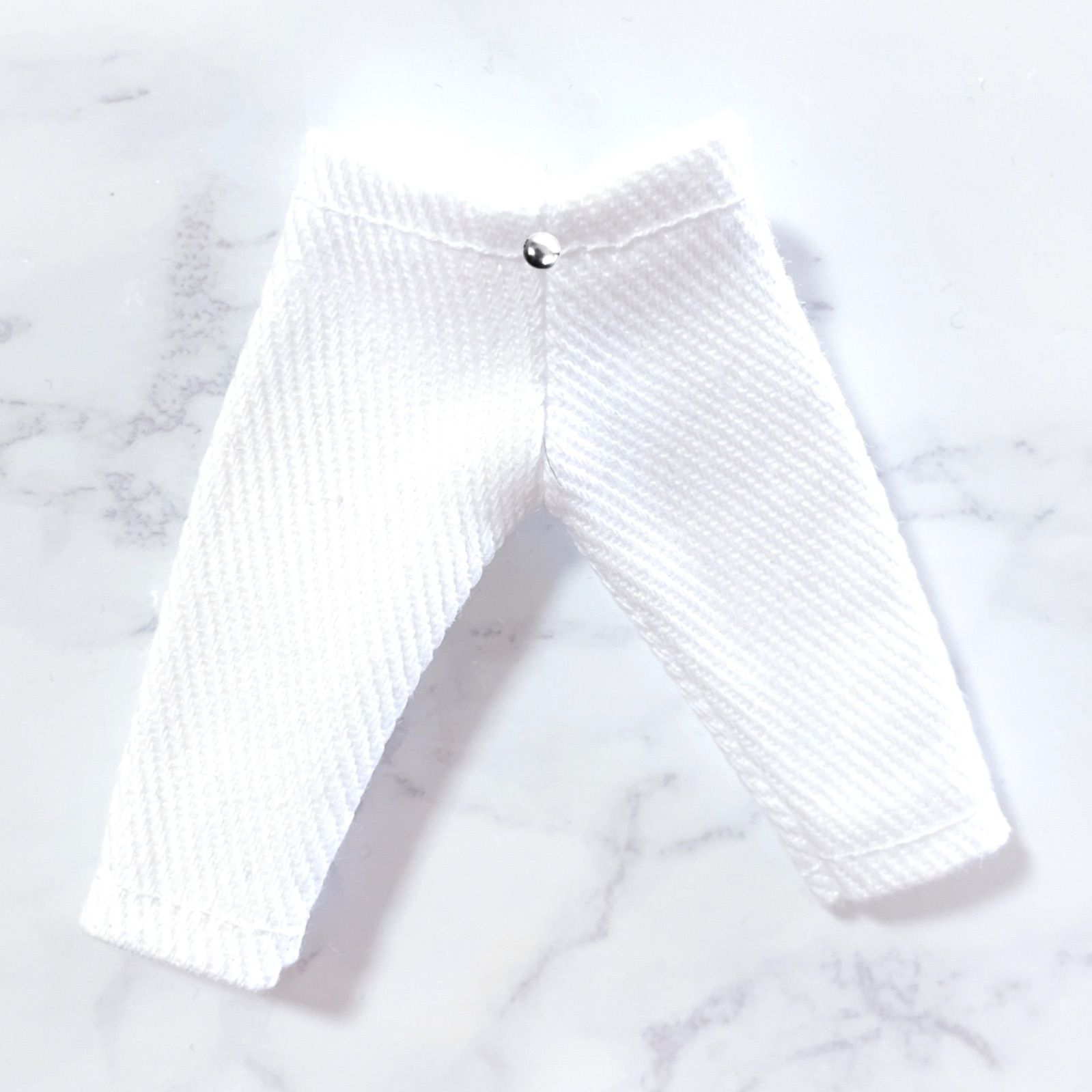 オビツ11 ねんどろいど どーる 服 パンツ 白 - メルカリ