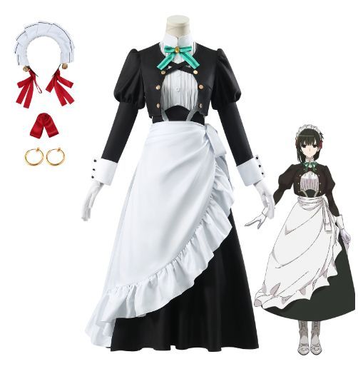 君は冥土様雪 ゆき シュエコスプレ キャラ 人気 アニメcosplay イベンド ハロウィン 仮装 文化祭 コスチューム ステージ服 変装 演出服