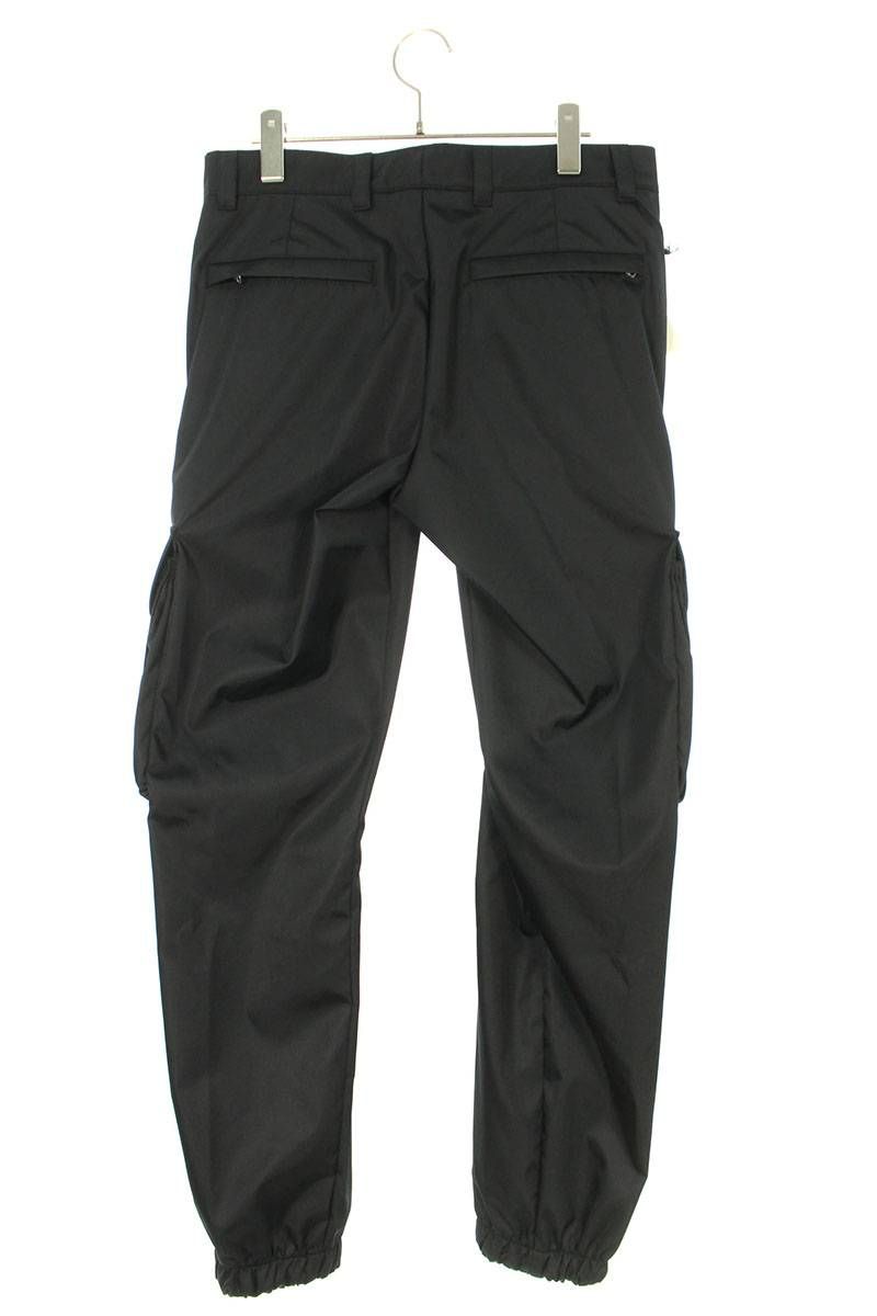 プラダ 21SS SPH130 S211 1WQ8 RE-NYLONナイロンカーゴロングパンツ