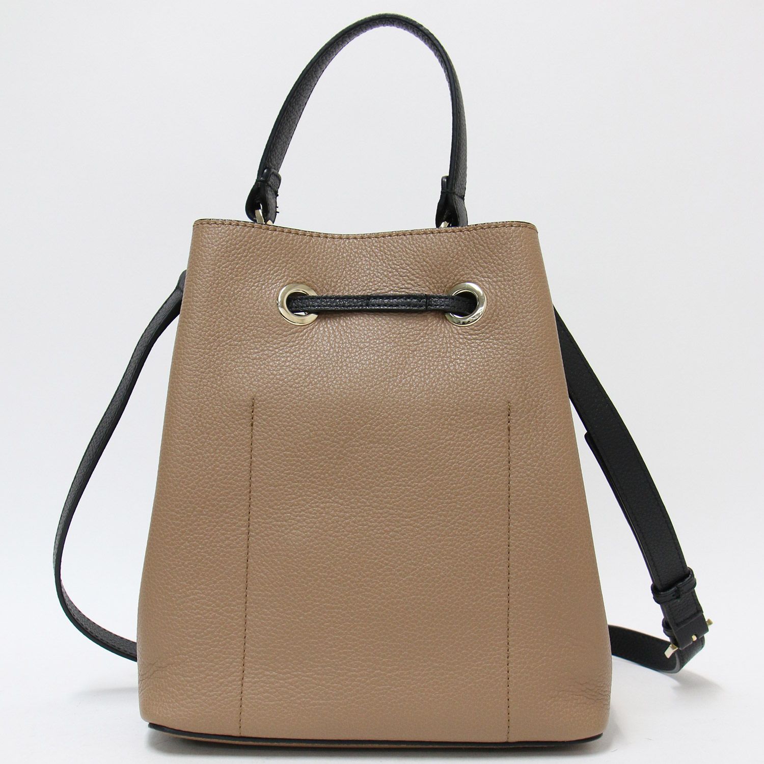 美品 FURLA フルラ バッグ ショルダー ベージュ ブラック 黒 ワン 