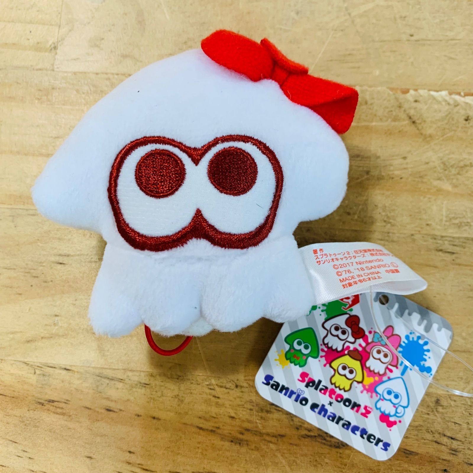 大人気高品質スプラトゥーン2×サンリオ　ぬいぐるみ　ハローキティ　マイメロディ　ばつ丸 ぬいぐるみ