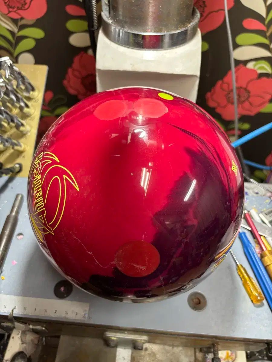 H J ボウリングボール ボール ロトグリップ 注意 レッド 15 p 1 ペインター