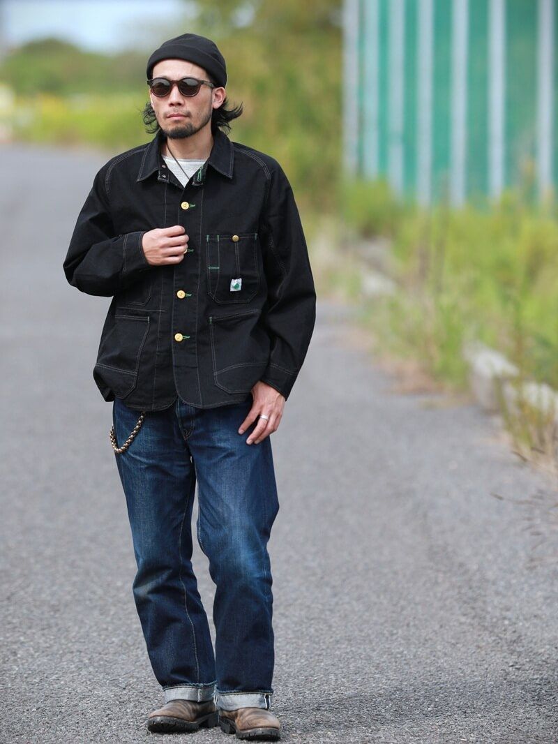 TCB jeans TCBジーンズ Cat Head Jacket BKBK キャットヘッド