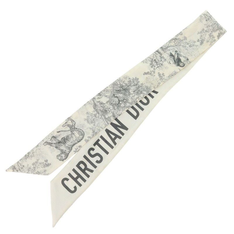 Christian Dior シルクスカーフ トロッター Christian Dior ディオール シルク スカーフ トロッター