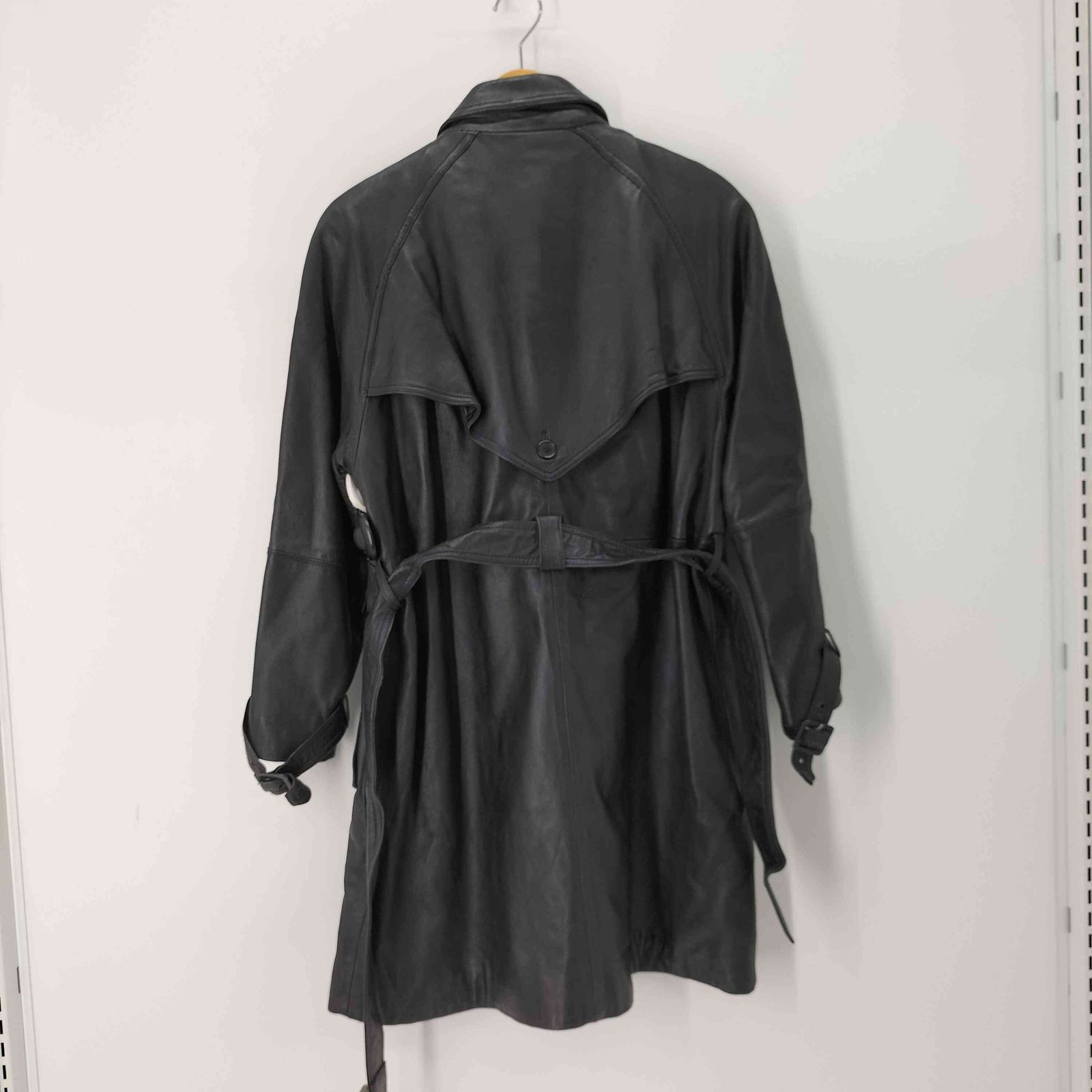 ユーズドフルギ USED古着 ALL THAT GOOD ラムレザーハーフコート