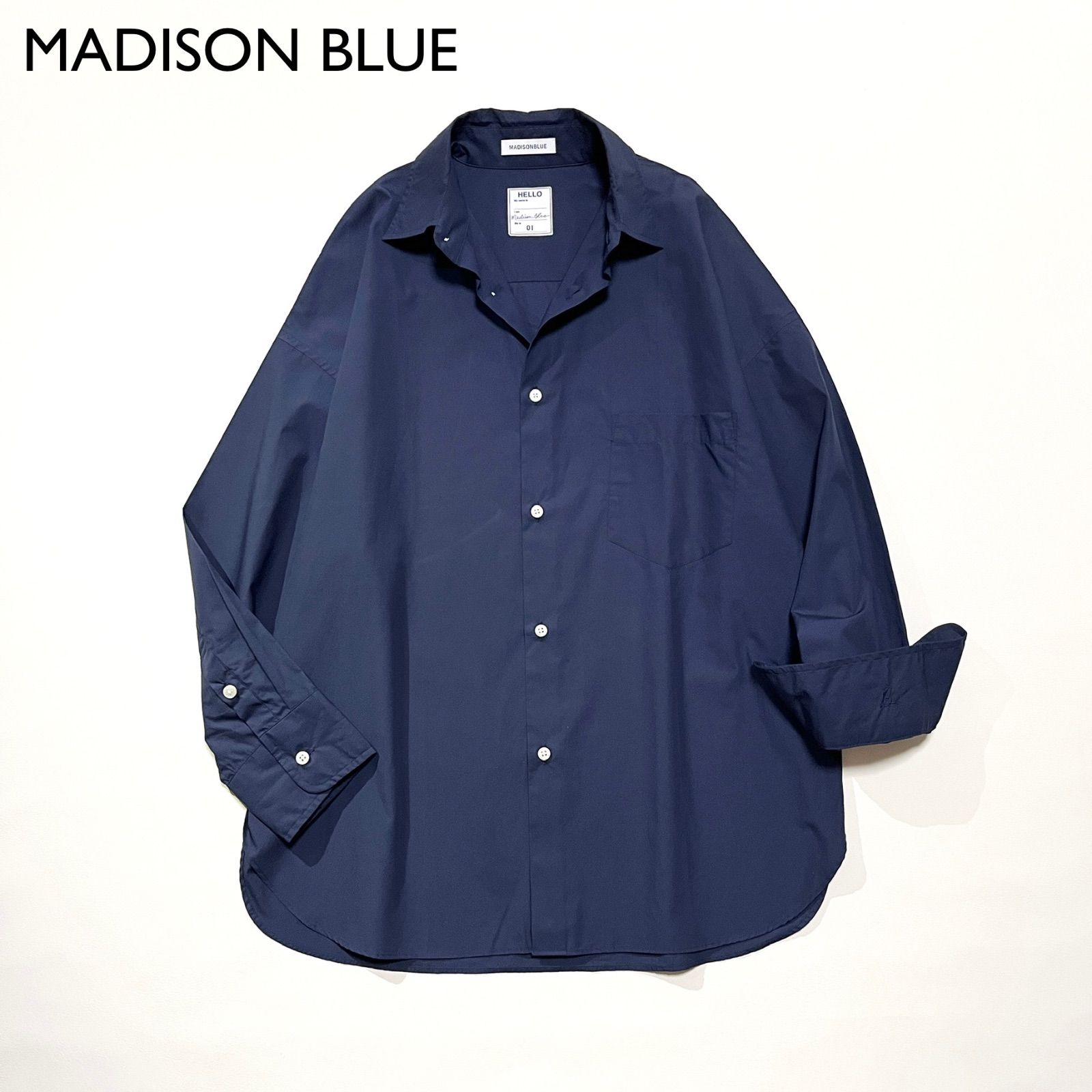 MADISONBLUE マディソンブルー J.BRADLEY SHIRT 長袖 J.BRADLEY LONGSLEEVE SHIRT | SHIRT/BLOUSE | MADISONBLUE